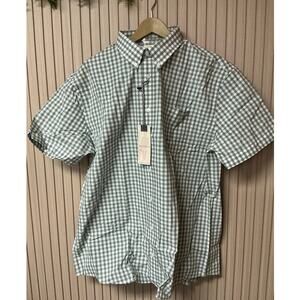 Samuel Windsor Cotton Plaid Button-Down Shirt Size XXL
